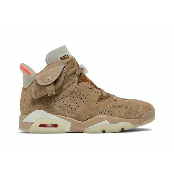 Air Jordan ジョーダン メンズ スニーカー 【Travis Scott x Air Jordan 6 Retro 'British Khaki'】 サイズ US_5(23.0cm)