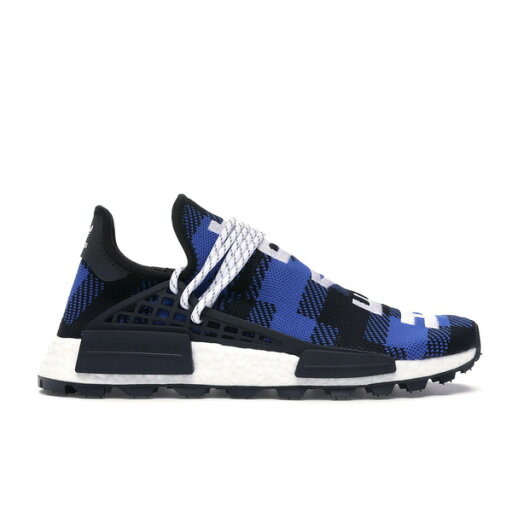 adidas アディダス メンズ スニーカー 【adidas NMD Hu Pharrell x BBC Blue Plaid】 サイズ US_M_14 Power Blue/Core Black/Cloud White adidas アディダス メンズ スニーカー 【adidas NMD Hu Pharrell x BBC Blue Plaid】 サイズ US_M_14 Power Blue/Core Black/Cloud White