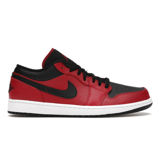 Jordan ジョーダン メンズ スニーカー 【Jordan 1 Low Reverse Bred Pebbled Swoosh】 サイズ US_9.5(27.5cm) Gym Red/Black/White Jordan ジョーダン メンズ スニーカー 【Jordan 1 Low Reverse Bred Pebbled Swoosh】 サイズ US_9.5(27.5cm) Gym Red/Black/White