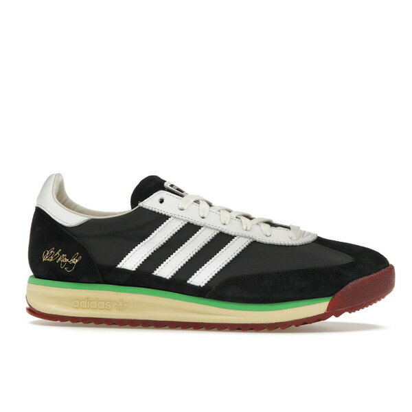adidas アディダス メンズ スニーカー 【adidas SL 72 RS Bob Marley One Love】 サイズ US_12(30.0cm) Core Black/Cloud White/Off White