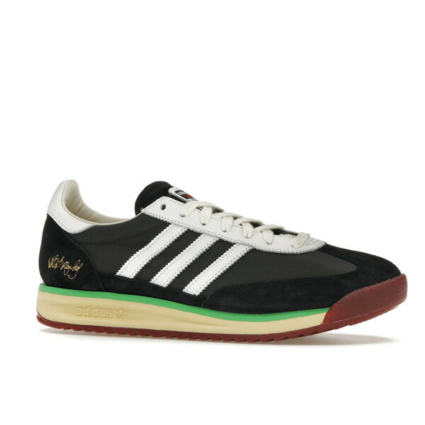 adidas アディダス メンズ スニーカー 【adidas SL 72 RS Bob Marley One Love】 サイズ US_12(30.0cm) Core Black/Cloud White/Off White