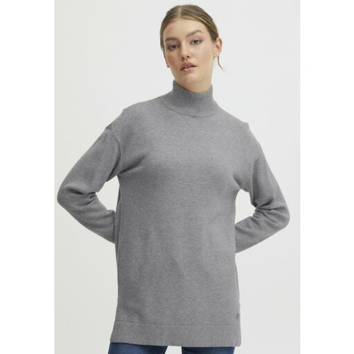 オックスモ レディース ニット&セーター アウター RATINA - Jumper - mid grey melange オックスモ レディース ニット&セーター アウター RATINA - Jumper - mid grey melange