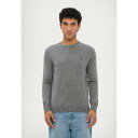 ラルフローレン メンズ ニット&セーター アウター LONG SLEEVE - Jumper - fawn grey heather