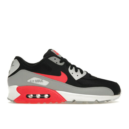 Nike ナイキ メンズ スニーカー 【Nike Air Max 90 Black Bright Crimson】 サイズ US_9.5(27.5cm) Wolf Grey/Black-White-Bright Crimson Nike ナイキ メンズ スニーカー 【Nike Air Max 90 Black Bright Crimson】 サイズ US_9.5(27.5cm) Wolf Grey/Black-White-Bright Crimson