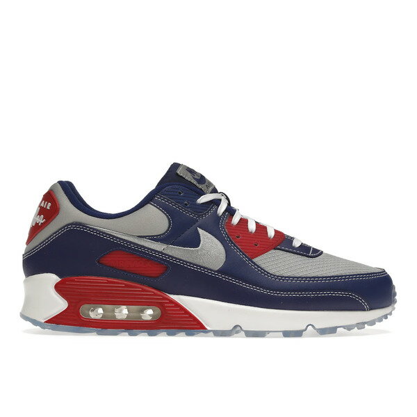 Nike ナイキ メンズ スニーカー 【Nike Air Max 90 Pirate Radio】 サイズ US_8.5(26.5cm) Navy/Grey/Red