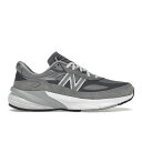 New Balance ニューバランス レディース スニーカー 【New Balance 990v6 MiUSA Grey (Women's)】 サイズ US_5.5(22.5cm) Grey/Castlerock(4)
