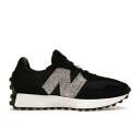 New Balance ニューバランス レディース スニーカー 【New Balance 327 Black Leopard (Women's)】 サイズ US_W_10.5 Black/Sea Salt(4)