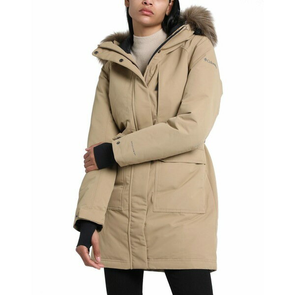 コロンビア COLUMBIA レディース コート アウター Little Si Insulated Parka Sand