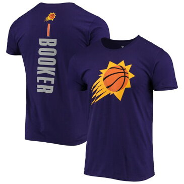 ファナティクス メンズ Tシャツ トップス Devin Booker Phoenix Suns Fanatics Branded Team Playmaker Name & Number TShirt Purple