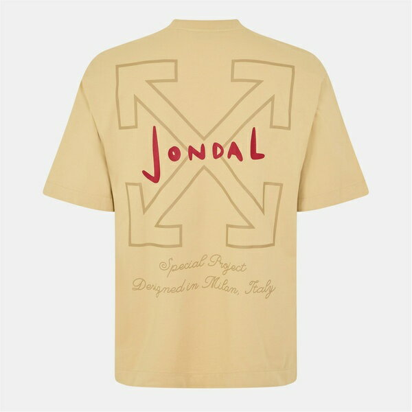 オフホワイト メンズ Tシャツ トップス Skate T-Shirt