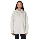 スウェッティベティ レディース パーカー・スウェットシャツ アウター Radiant Half Zip Sweatshirt Tranquil Grey Mar...