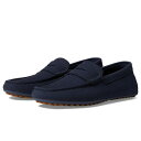 ピーター・ミラー メンズ スリッポン・ローファー シューズ Crown Knit Driver Navy(4)