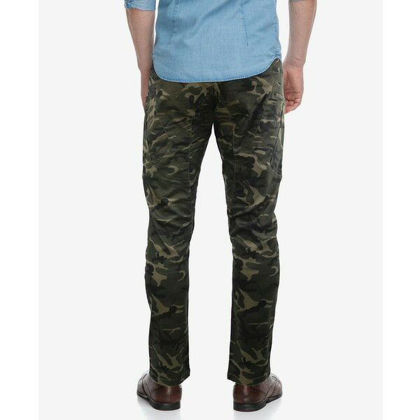 エックスレイ メンズ カジュアルパンツ ボトムス Men's Stretch Twill Cargo Pants Olive Camo