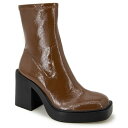 ケネスコール レディース ブーツ シューズ Women's Amber Platform Dress Booties Chocolate