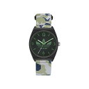 アディダス レディース 腕時計 アクセサリー Unisex Three Hand Project Two Camo Fabric Fastwrap Watch ...