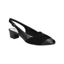イージーストリート レディース パンプス シューズ Women's Bates Slingback Pumps Black(4)