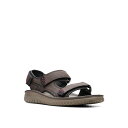 クラークス メンズ サンダル シューズ Men's Wesley Bay Sandals Brown