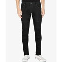 エックスレイ メンズ デニムパンツ ボトムス Men's Regular Fit Jeans Jet Black(4)