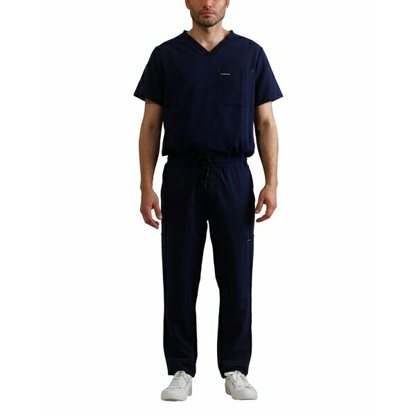 メンバーズオンリー メンズ カジュアルパンツ ボトムス Men's Hampton Open Bottom Scrub Pants for Me..