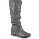ジャーニーコレクション レディース ブーツ シューズ Women's Jayne Knee High Boots Gray