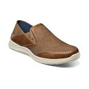ノンブッシュ メンズ スリッポン・ローファー シューズ Men's Conway Ez Moc Toe Slip On Shoes Tan Multi(4)