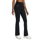アンダーアーマー レディース レギンス ボトムス Women's Motion Flare Full Leggings Black / / Jet Gray