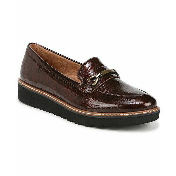 ナチュライザー レディース スリッポン・ローファー シューズ Elin Lug Sole Loafers Cinnamon Faux Patent