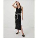 パクト レディース ワンピース トップス Women's Softspun Tank Midi Dress Black