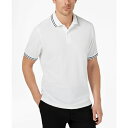 クラブルーム メンズ ポロシャツ トップス Men's Performance Stripe Polo, Created for Macy's Bright W...