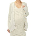 ハッチ レディース ニット&セーター アウター The Maternity Nursing Friendly Marlow Cardigan ivory