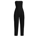 レイチェルコーニー レディース ワンピース トップス Deter Cotton-Blend Strapless Jumpsuit black