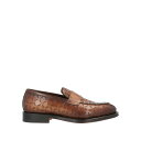 サントーニ メンズ スリッポン・ローファー シューズ Loafers Brown