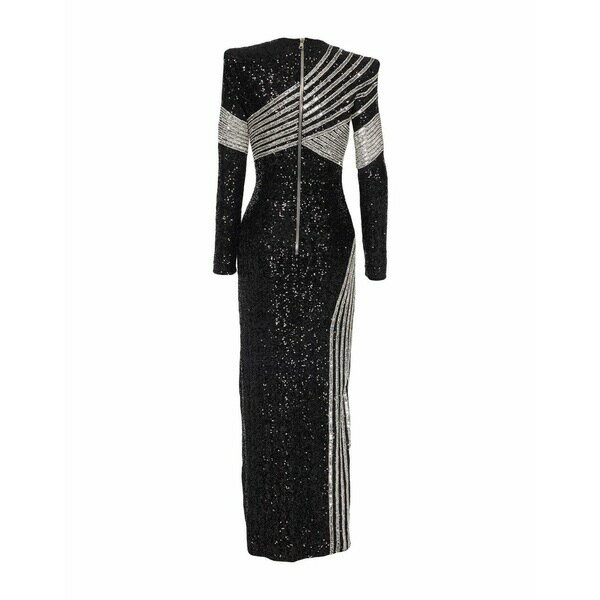 バルマン BALMAIN レディース ワンピース トップス Long dresses Black