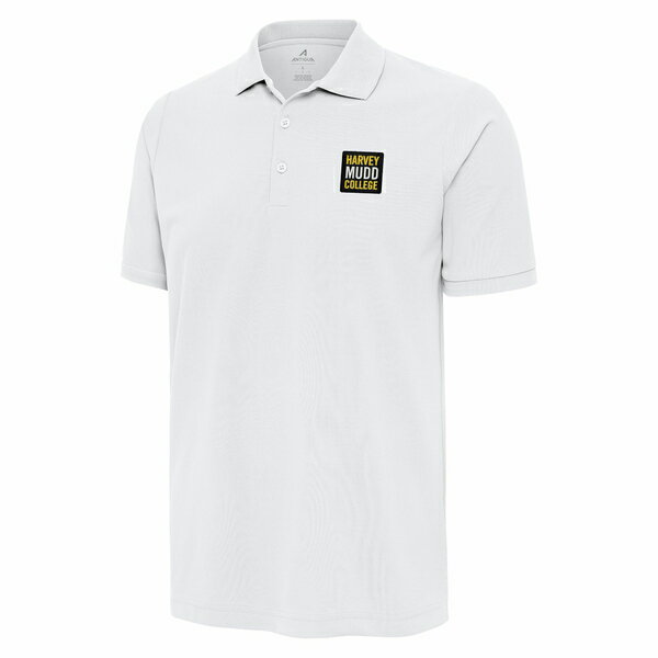 楽天astyアンティグア メンズ ポロシャツ トップス Harvey Mudd College Antigua Big & Tall Legacy Pique Polo White