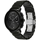 モバド モバド レディース 腕時計 アクセサリー Men's Swiss Chronograph Bold Evolution 2.0 Black Ion Plated Steel Bracelet Watch 42mm Black