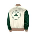 楽天astyナイキ レディース ジャケット＆ブルゾン アウター Men's Cream Boston Celtics 2023/24 City Edition Courtside Premier Full-Snap Bomber Jacket Cream