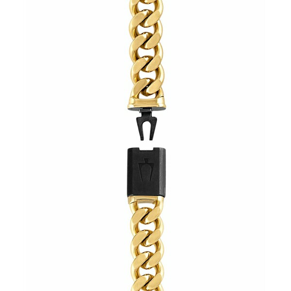 ■ブランド Bulova (ブロバ)■商品名 Men's Classic Curb Chain Bracelet in Gold-Plated Stainless Steel■こちらの商品は米国・ヨーロッパからお取り寄せ商品となりますので、 お届けまで10日〜2週間前後お時間頂いております。 ■各ブランド・商品・デザインによって大きな差異がある場合がございます。 ■あくまで平均的なサイズ表ですので、「参考」としてご利用ください。 ■店内全品【送料無料】です！（※沖縄・離島は別途送料3,300円がかかります）