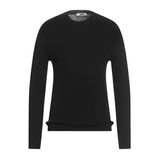 【送料無料】 グリフォーニ メンズ ニット&セーター アウター Sweaters Black 【送料無料】 グリフォーニ メンズ ニット&セーター アウター Sweaters Black