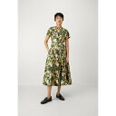 スリーワンフィリップリム レディース ワンピース トップス FLOATING IRIS CASCADE DRAPE - Day dress - olive