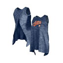 ニューエラ レディース カットソー トップス Women's Navy Houston Astros Space-Dye Active Tank Top Navy