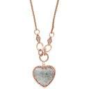 エフィー コレクション レディース ネックレス・チョーカー・ペンダントトップ アクセサリー D'Oro by EFFY Diamond Pav Diamond ...
