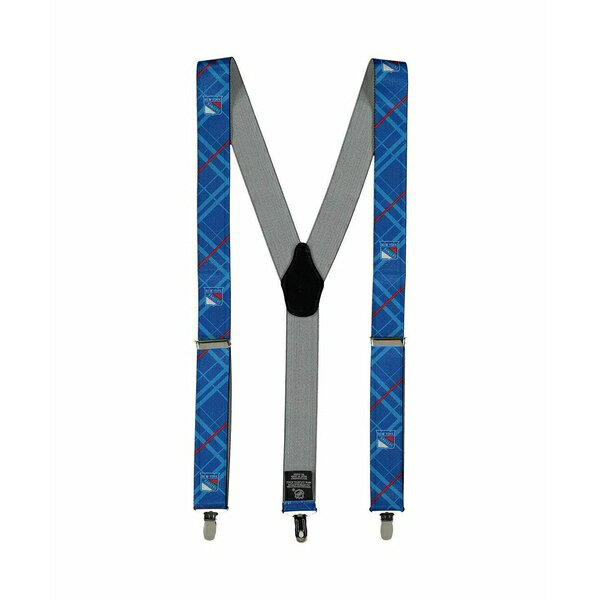 エーグルウィング メンズ ベルト アクセサリー Men's Blue New York Rangers Suspenders Blue