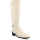 ジャーニーコレクション レディース ブーツ シューズ Women's Londyn Knee High Riding Boots Bone