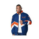 スターター メンズ ジャケット&ブルゾン アウター Men's Royal/Orange New York Knicks Captain Oxford Full-Zip Jacket Royal, Orange(4)