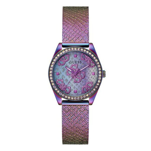 ゲス レディース 腕時計 アクセサリー Women's Analog Iridescent Mesh Watch 32mm Iridescent ゲス レディース 腕時計 アクセサリー Women's Analog Iridescent Mesh Watch 32mm Iridescent