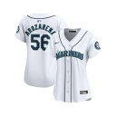 ナイキ レディース カットソー トップス Women's Randy Arozarena White Seattle Mariners Home Limited Player Jersey White(4)