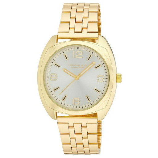 ロンドンフォグ メンズ 腕時計 アクセサリー Unisex Keltic Cushion Case Gold Link Alloy Watch, 38mm Gold ロンドンフォグ メンズ 腕時計 アクセサリー Unisex Keltic Cushion Case Gold Link Alloy Watch, 38mm Gold