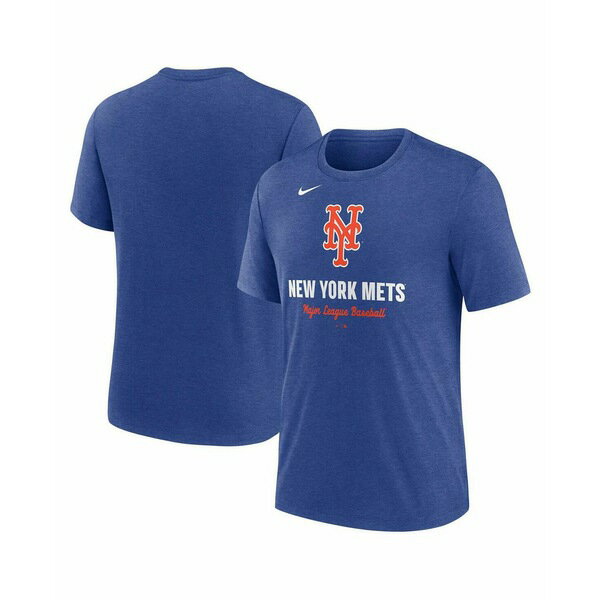 ■トップスサイズ 単位(cm) USサイズ｜胸囲(cm) XS(32-34in)｜84 S(34-36in)｜88 M(36-38in)｜94 L(38-40in)｜100 XL(42-44in)｜106 ■ブランド Nike (ナイキ)■商品名 Men's Heather Royal New York Mets Logo Tri-Blend T-Shirt■こちらの商品は米国・ヨーロッパからお取り寄せ商品となりますので、 お届けまで10日〜2週間前後お時間頂いております。 ■各ブランド・商品・デザインによって大きな差異がある場合がございます。 ■あくまで平均的なサイズ表ですので、「参考」としてご利用ください。 ■店内全品【送料無料】です！（※沖縄・離島は別途送料3,300円がかかります）