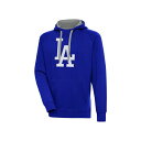 アンティグア メンズ パーカー・スウェットシャツ アウター Men's Royal Los Angeles Dodgers Victory Chenille P...