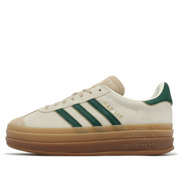 adidas アディダス レディース スニーカー Cream White/Collegiate Green/Magic Beige 【(WMNS) adidas Gazelle Bold 'Cream Collegiate Green' ID7056】 サイズ US_5(22.0cm)